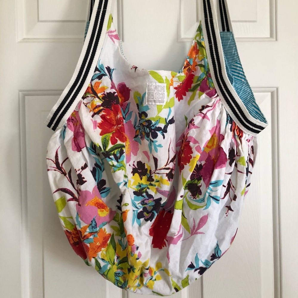 Little Miss Matched reversible tote